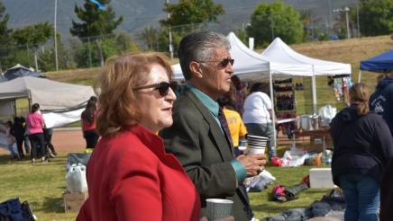 Assembly Member Eloise Gomez Reyes attends the Cancer Survivors Relay for Life